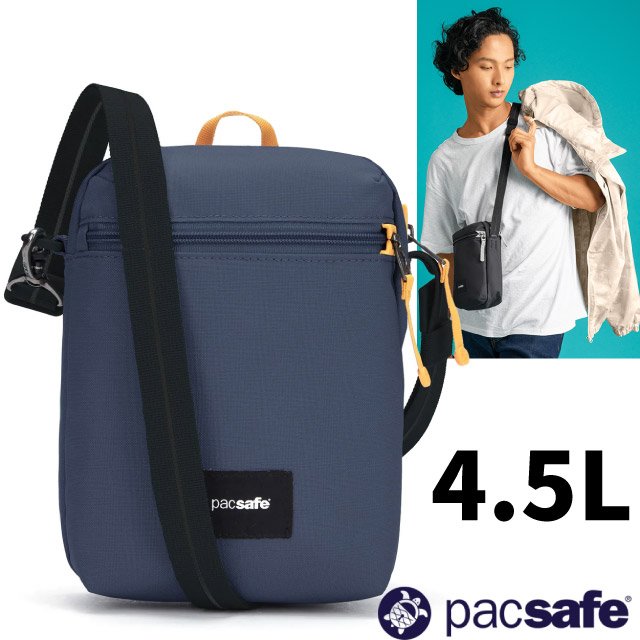 【Pacsafe】Go Anti-Theft Festival 防盜斜背包4.5L/35170651 海岸藍✿30E010
